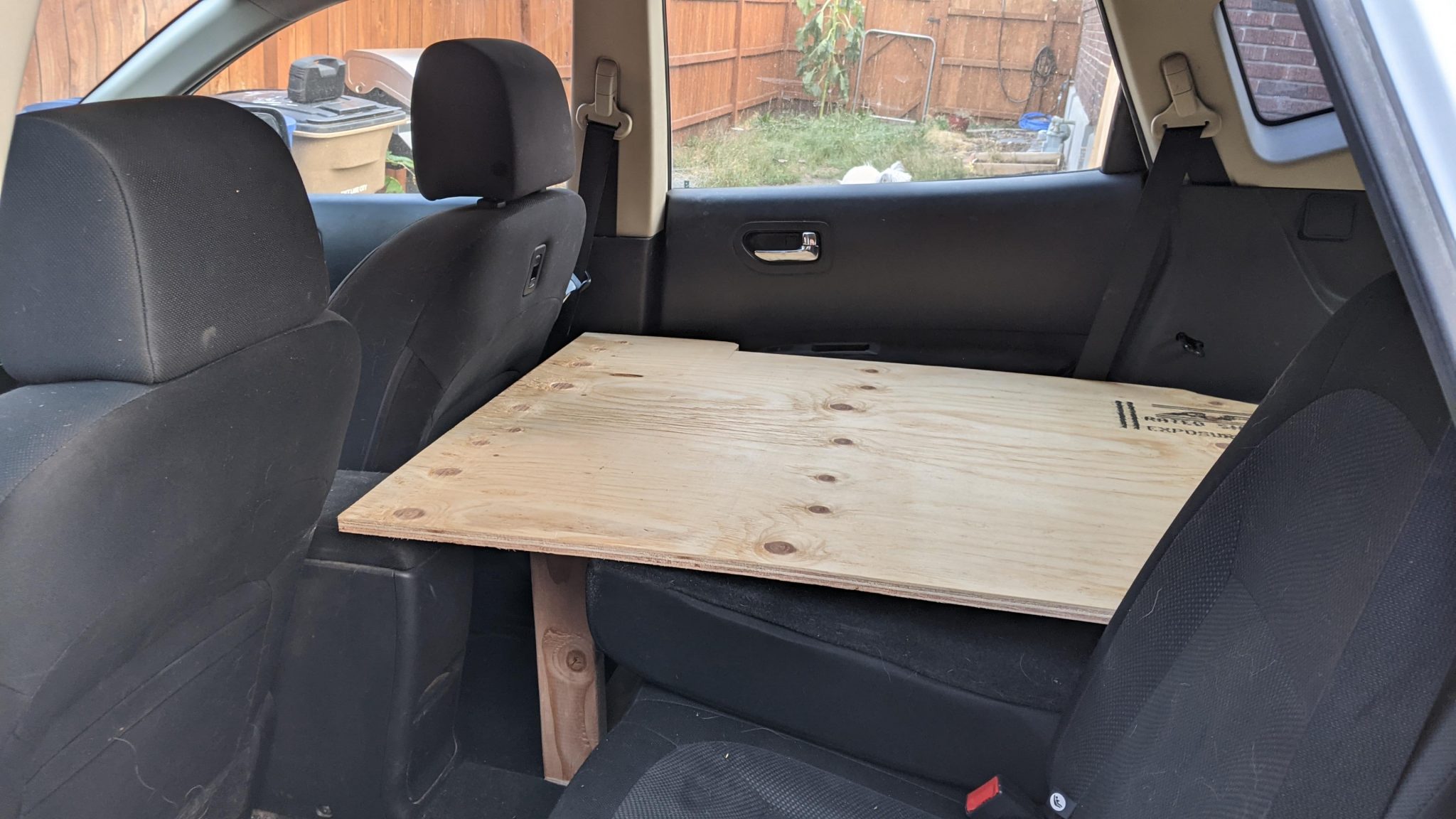 Low Budget Camper Conversion in a Nissan Rogue Skighlife